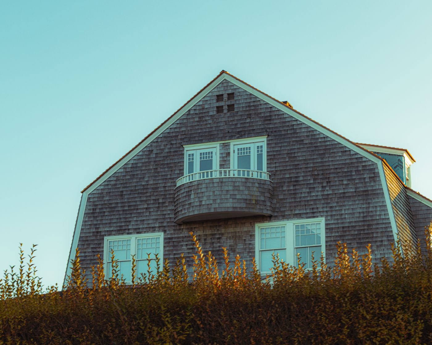 Shingle-style custom home built on Long Island